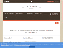 Tablet Screenshot of hoteldepeniscola.com